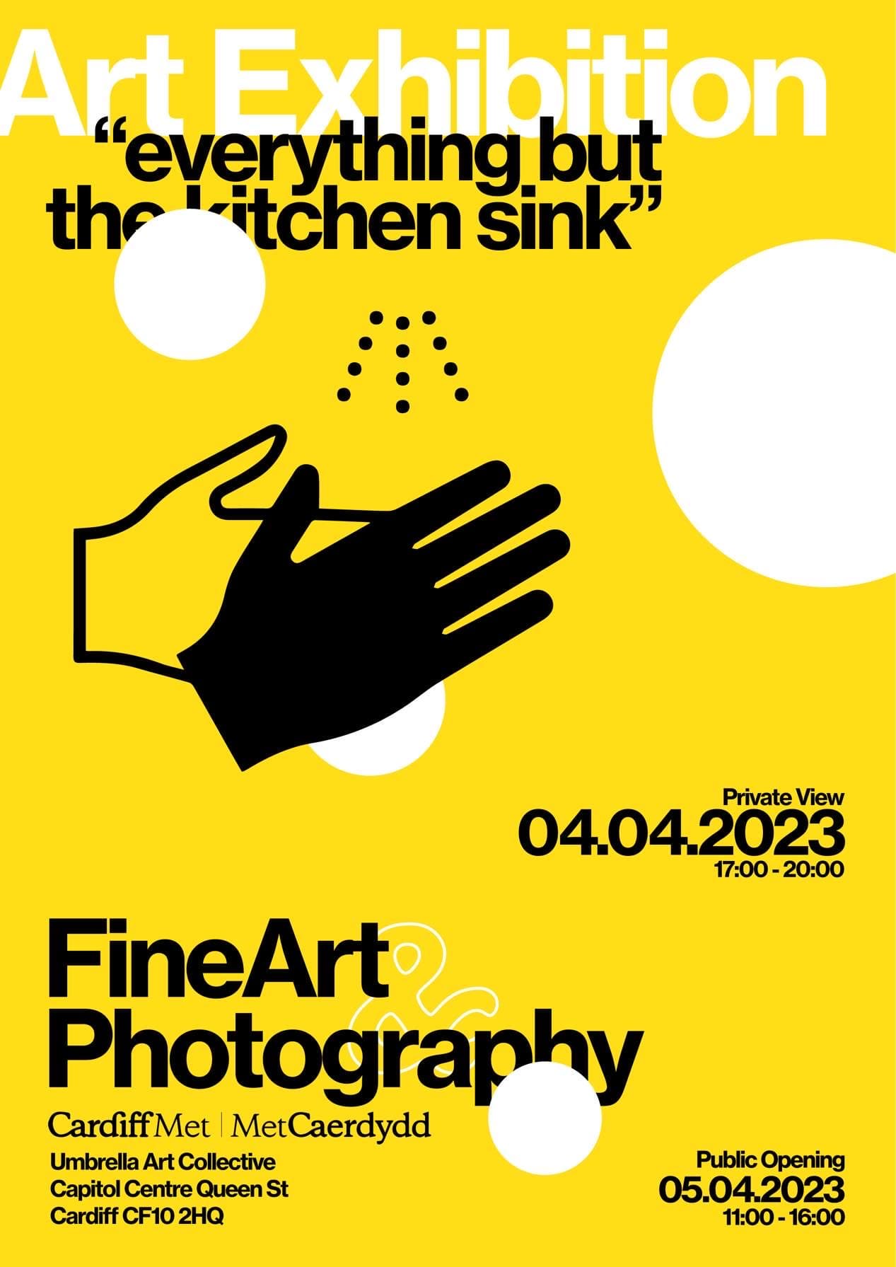 Everything but the kitchen sink, Fine Art+Photography Level 5 end of year exhibition