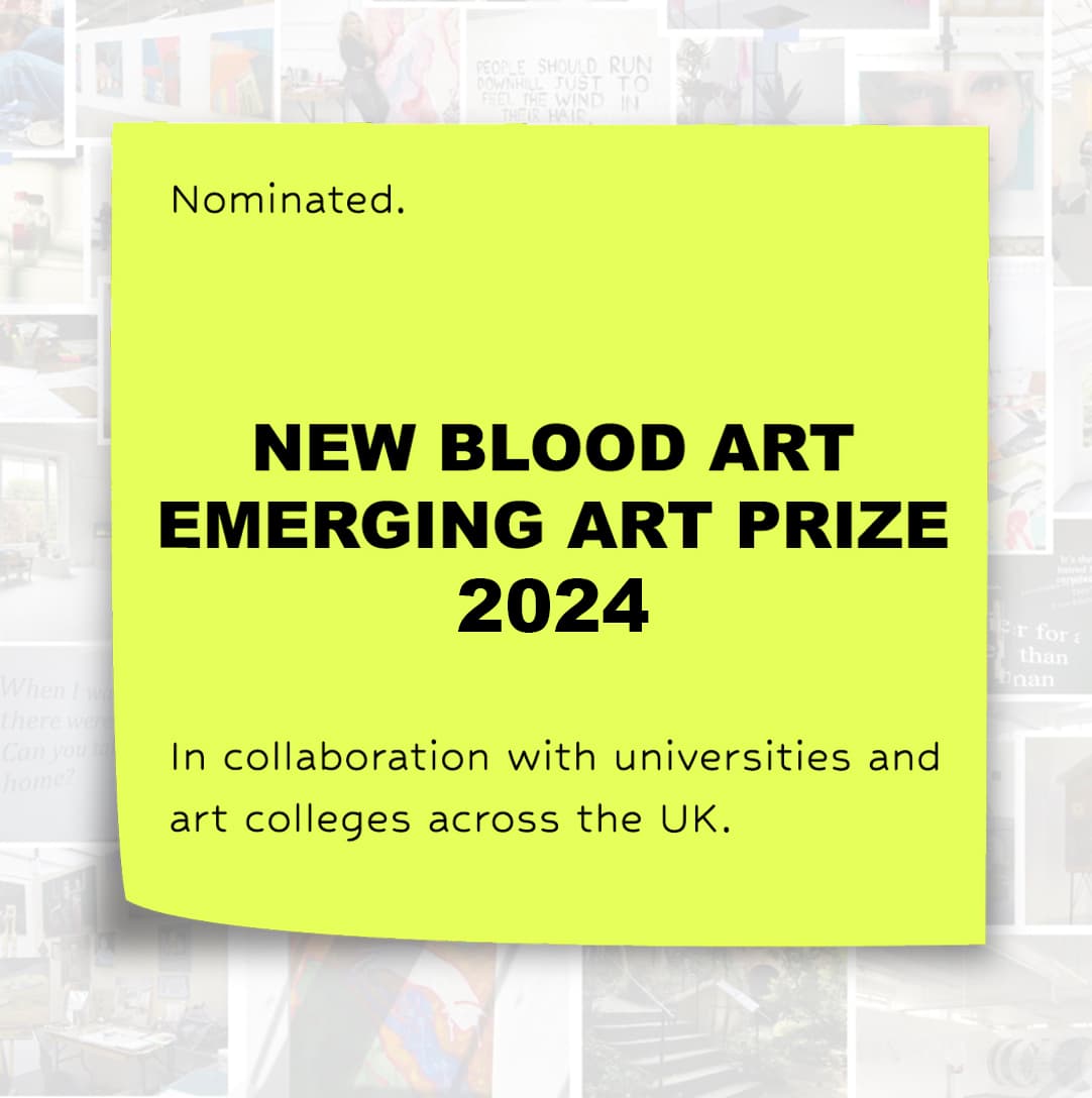 Public Vote Emerging Art Prize Winner, New Blood Art